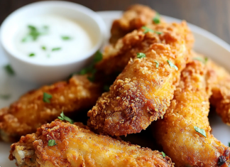 Crunchy Delight: Buttermilk Oven-Fried Chicken – A Healthier Twist on a Classic!