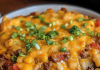 Hearty Feast: Cowboy Casserole – A Bold, Flavor-Packed Dinner!