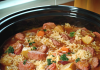 Hearty Homestyle: Polish Sausage, Sauerkraut, and Potatoes – A Comfort Food Classic!