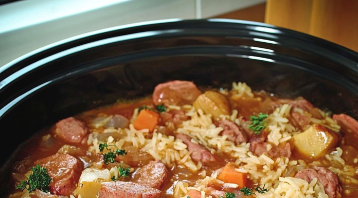 Hearty Homestyle: Polish Sausage, Sauerkraut, and Potatoes – A Comfort Food Classic!