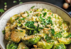 Flavor-Packed Side: Garlic Butter Brussels Sprouts – A Delicious Twist!