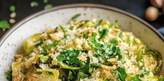 Flavor-Packed Side: Garlic Butter Brussels Sprouts – A Delicious Twist!