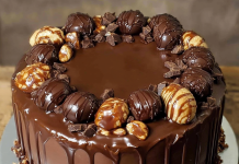 Decadent Delight: Chocolate Turtle Cake – Rich, Gooey, and Irresistible!