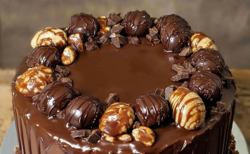Decadent Delight: Chocolate Turtle Cake – Rich, Gooey, and Irresistible!