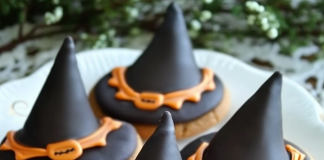 Spooky Treats: Witch Hat Cookies