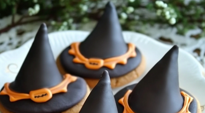 Spooky Treats: Witch Hat Cookies