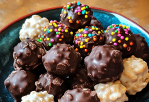Chocolate Delight: Rice Krispie Balls – A Crunchy, Sweet Treat!