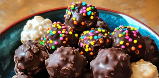 Chocolate Delight: Rice Krispie Balls – A Crunchy, Sweet Treat!