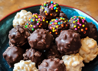 Chocolate Delight: Rice Krispie Balls – A Crunchy, Sweet Treat!