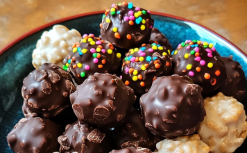 Chocolate Delight: Rice Krispie Balls – A Crunchy, Sweet Treat!