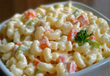 Perfect Picnic Dish: Classic Macaroni Salad – Creamy, Tangy, and Delicious!