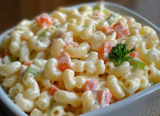 Perfect Picnic Dish: Classic Macaroni Salad – Creamy, Tangy, and Delicious!