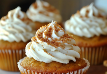Fall in a Cupcake: Pumpkin Pie Cupcakes – Perfectly Spiced and Irresistibly Sweet!