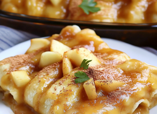 Sweet Fusion: Apple Pie Enchiladas – A Delicious Twist on Two Classics!