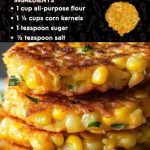 Corn Fritters Recipes