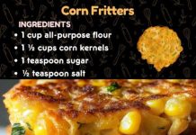 Corn Fritters Recipes