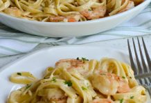 Shrimp Alfredo