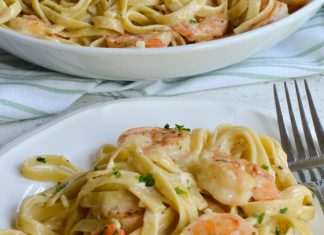 Shrimp Alfredo