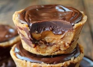 Peanut Butter Balls with Chocolate Rice Krispies