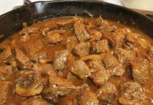 Melt-in-Your-Mouth Beef Tips with Savory Mushroom Gravy