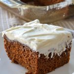 Spiced Gingerbread Cake with Cream Cheese Frosting