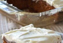 Spiced Gingerbread Cake with Cream Cheese Frosting