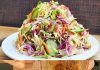 Crunchy Cabbage Salad with a Sweet and Tangy Dressing