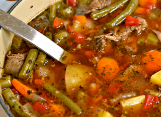 Hearty Vegetable Beef Soup: A Classic Comforting Dish
