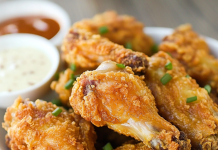 Bold & Crispy: Mustard Fried Chicken Wings – Packed with Flavor!