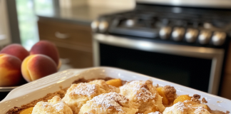 Sweet Southern Comfort: Peachy Peach Cobbler – Bursting with Juicy Goodness!