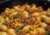 Family Favorite: Pasta Shells with Ground Beef – A Hearty and Satisfying Meal!