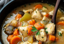 Hearty Homestyle: Chicken Stew – A Warm, Comforting Meal!