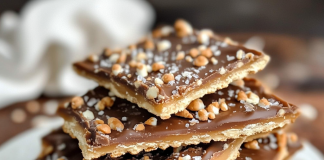 Addictive Sweetness: Saltine Cracker Toffee – A Crunchy, Caramel Treat!
