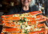 Luxurious Feast: Baked Crab Legs in Butter Sauce – Decadently Delicious!