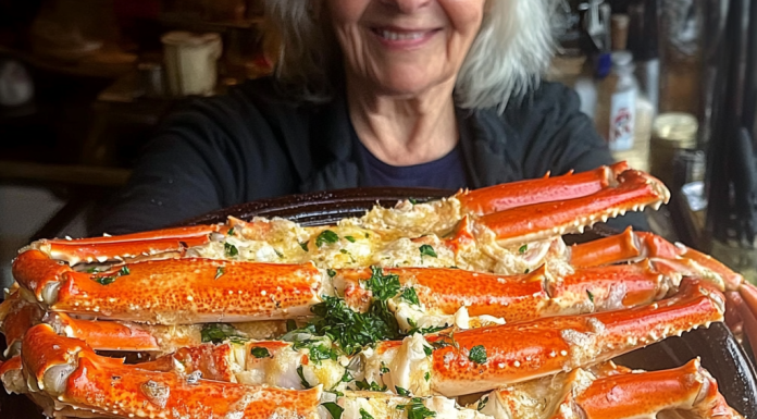 Luxurious Feast: Baked Crab Legs in Butter Sauce – Decadently Delicious!