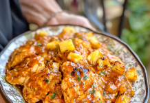 Sweet & Smoky: Whiskey Pineapple Chicken – A Flavor Explosion!