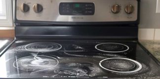 Clean your glass stove top in minutes with ease using just 2 ingredients