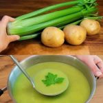 Vegetable Soup with Aromatic Croutons