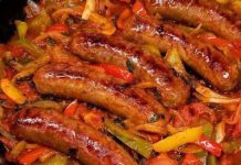 Italian Sausage, Peppers, and Onions