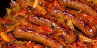 Italian Sausage, Peppers, and Onions