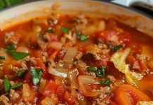 Making Delicious Cabbage Roll Soup