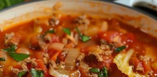 Making Delicious Cabbage Roll Soup