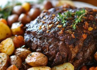 Best Ever Pot Roast with Potatoes, Onions, and Carrots