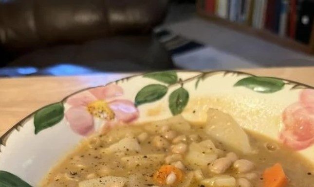 Chowder with Navy Beans