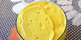 Mousse with Few Calories and Only 3 Ingredients