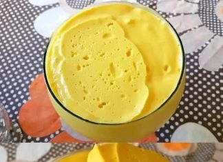 Mousse with Few Calories and Only 3 Ingredients