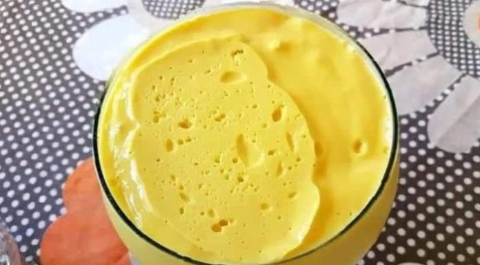 Mousse with Few Calories and Only 3 Ingredients