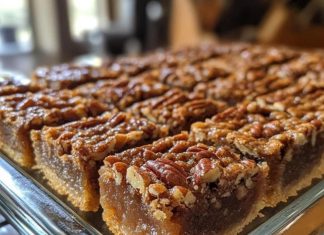 Lazy Girl Pecan Pie Bars