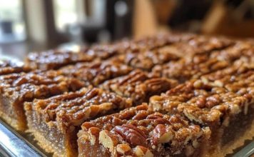 Lazy Girl Pecan Pie Bars
