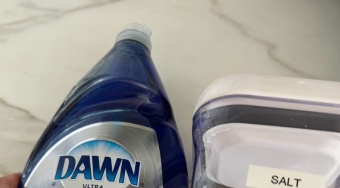 Mix detergent with salt & get this incredible result. Here’s how it works